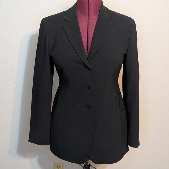 Jones New York Platinum Blazer, Size 6, Black - Picture 1 of 2